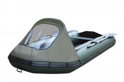 Тент носовой со стеклом для надувных лодок FLINC FT360K/KA